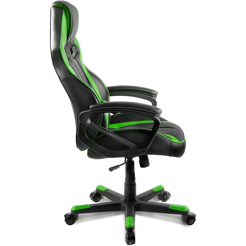 Arozzi Milano Enhanced Gaming Chair, Green (MILANO-GN)
