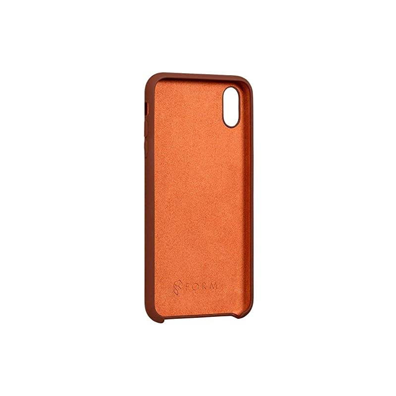 iPhone Xs Max Soft Touch Case - Brown, Ultra-Slim Design with A Strong Polycarbonate Shell - Form Collection