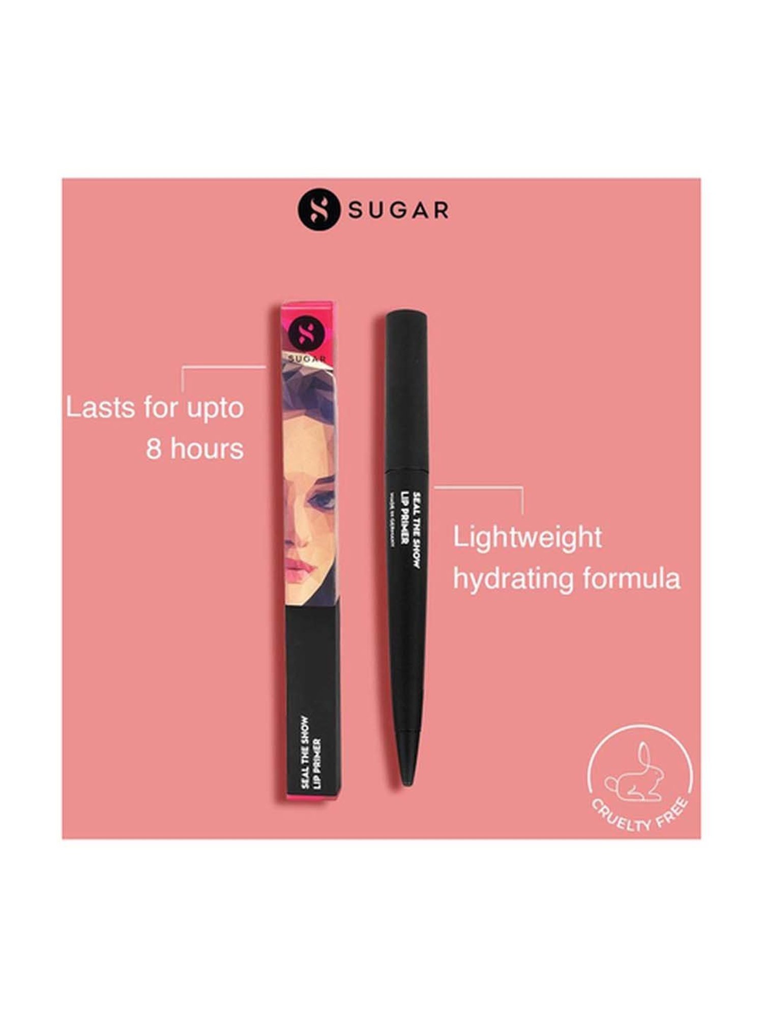 Sugar Cosmetics Seal The Show Lip Primer - 1.4 gm