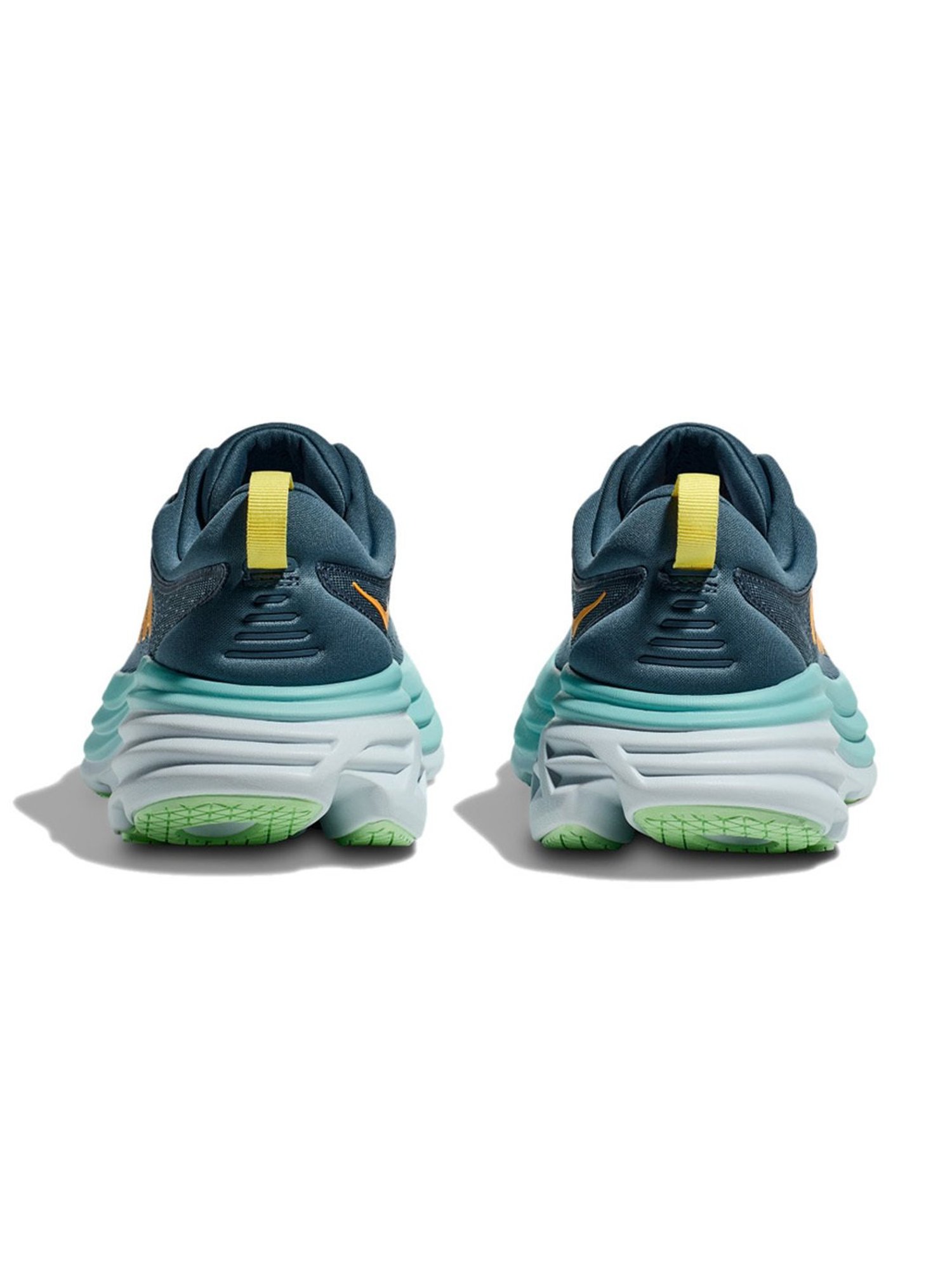 Hoka Men's M BONDI 8 WIDE Real Teal & Shadow Running Shoes