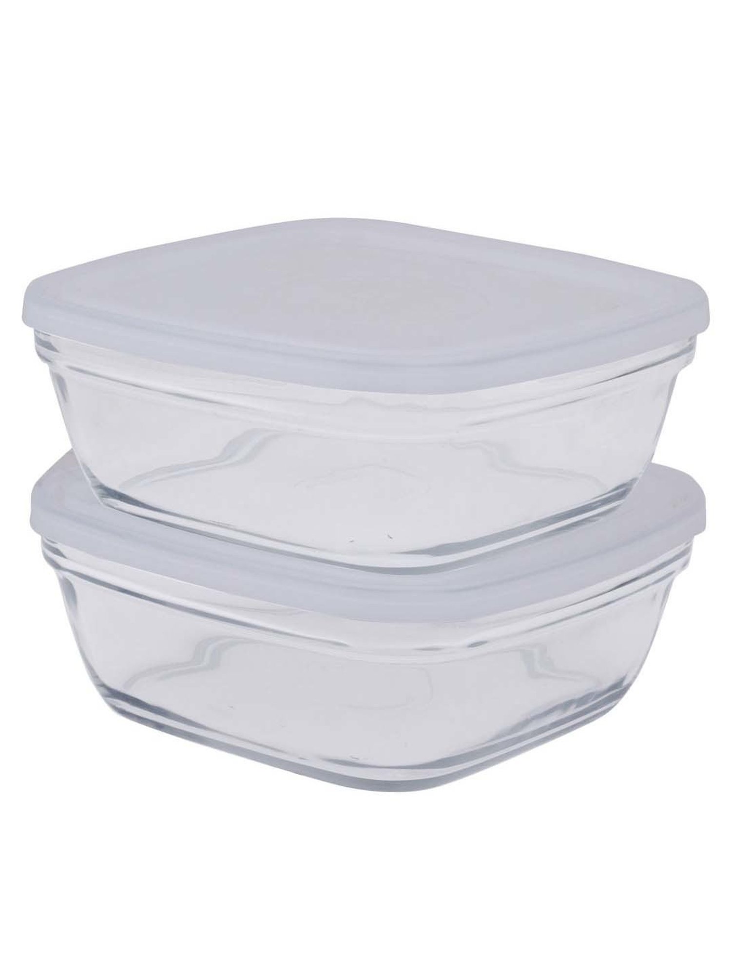 Milton Red Stainless Steel Small Tiffin Box - Set of 2