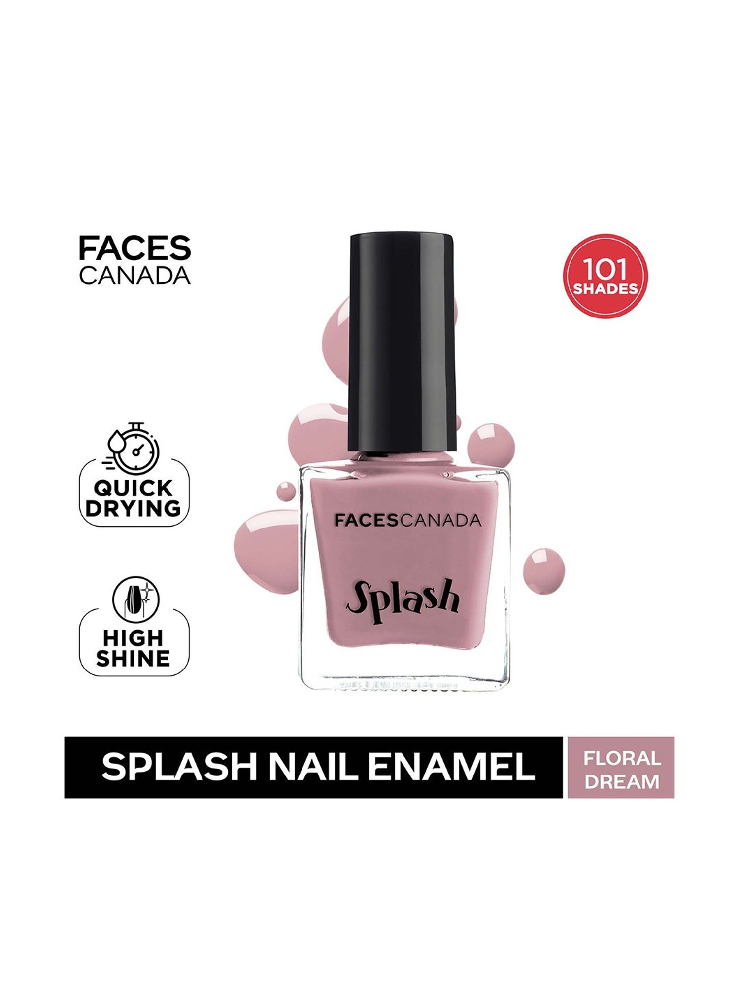 Faces Canada Eye & Nail Combo - Magneteyes Kajal and Splash