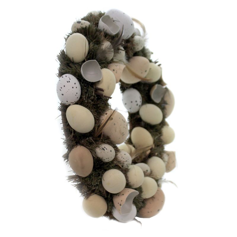 Home & Garden 16.0" Speckled Egg Wreath Easter Decor Allstate  -  Wreaths