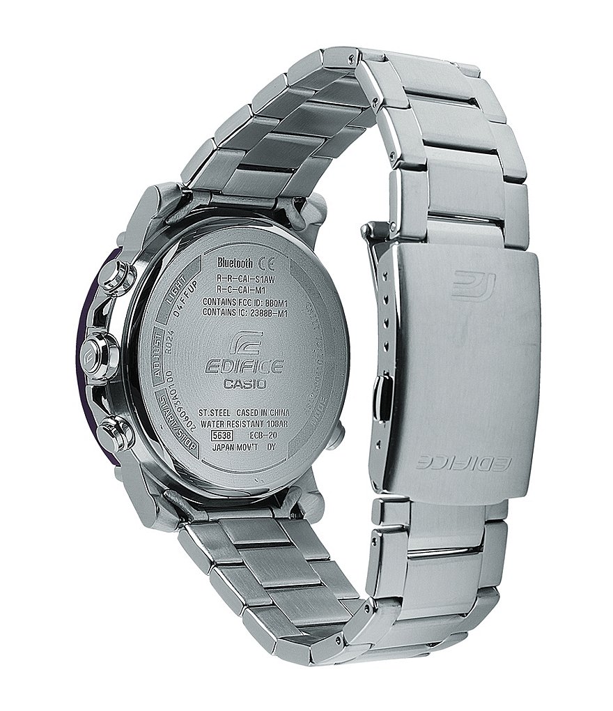 G-Shock Edifice Analog Stainless Steel Bracelet Watch