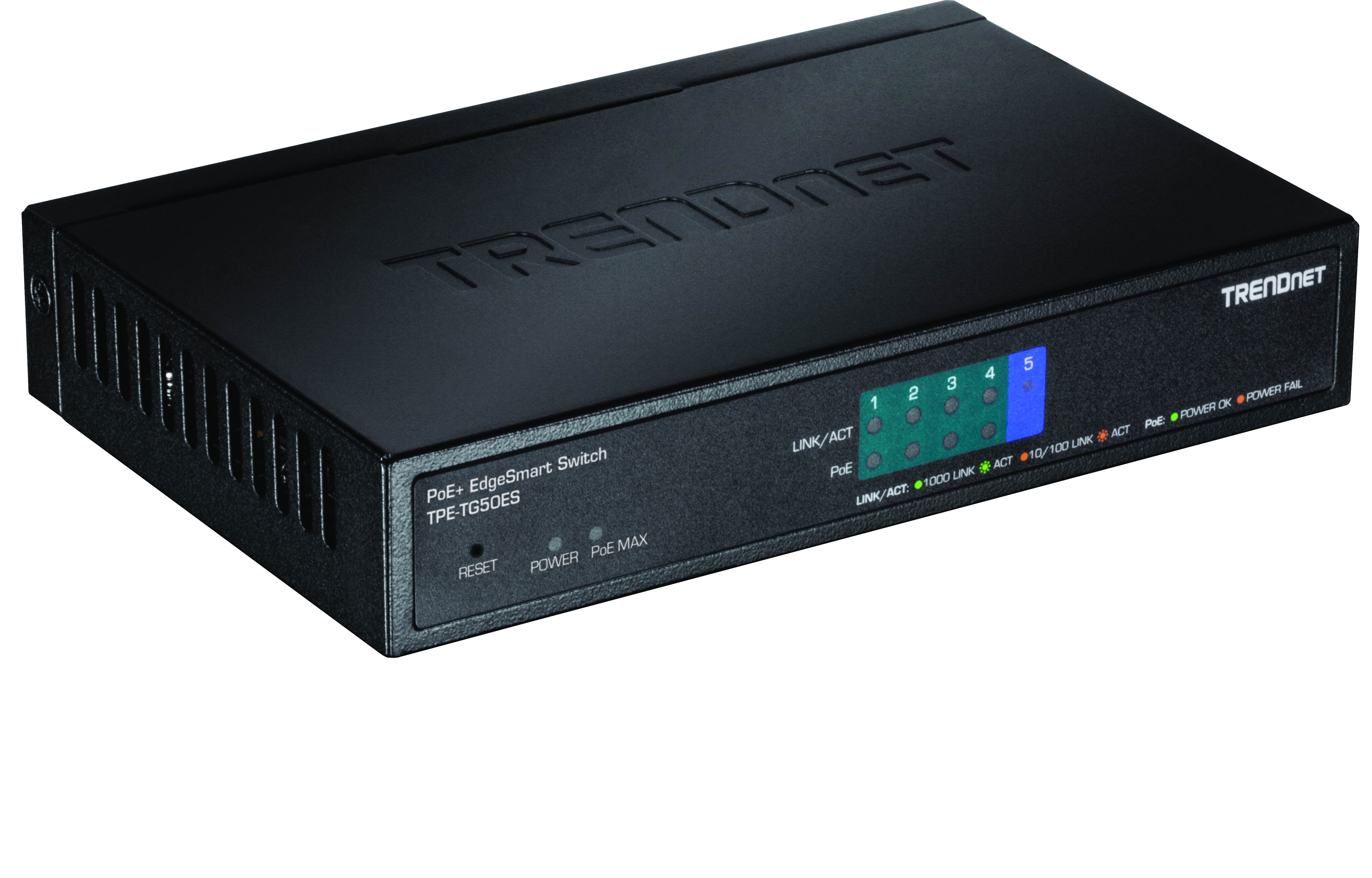 Trendnet Edgesmart Tpe-Tg50es Ethernet Switch
