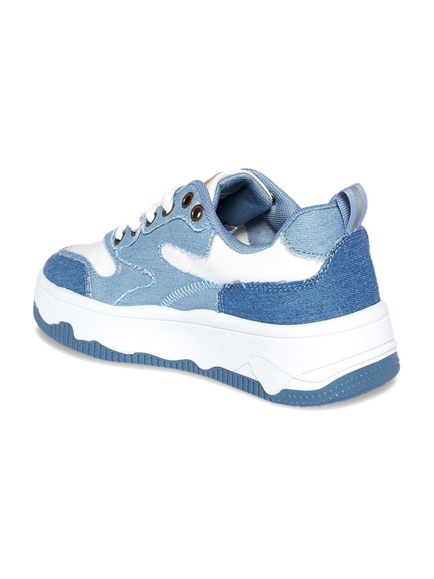 Forever Glam by Pantaloons Women's Blue Casual Sneakers