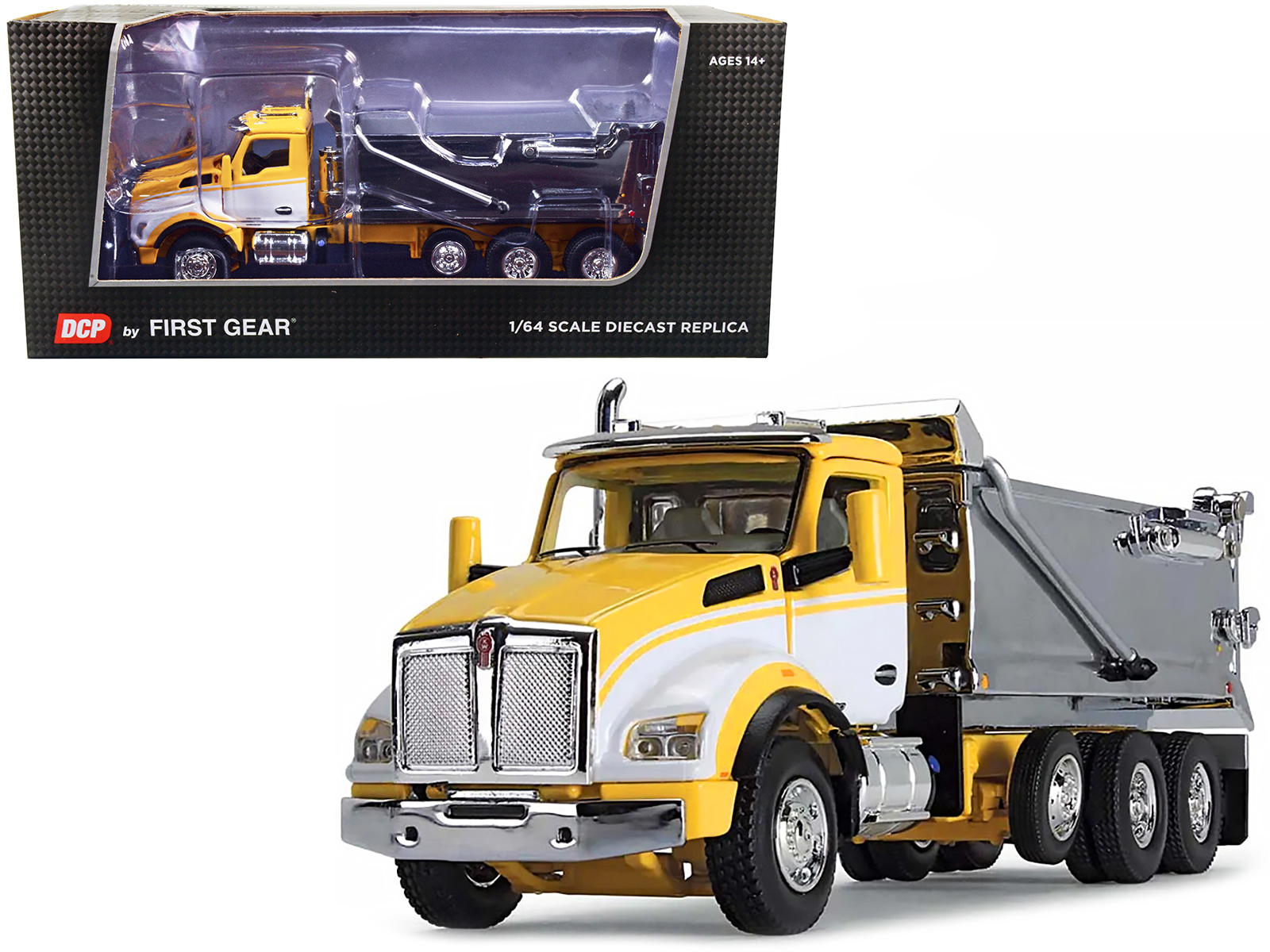 Kenworth W900 Truck Tractor Black 1/32 Diecast Model by New Ray