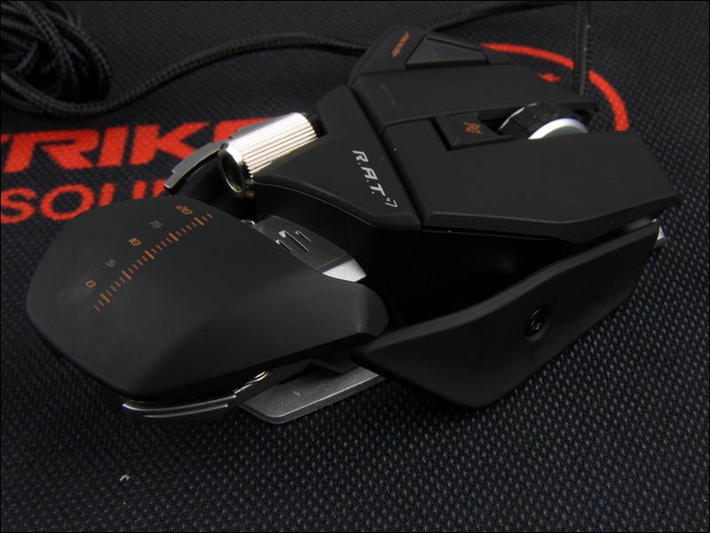 Mad Catz R.A.T.7 Gaming Mouse for PC and Mac - Black