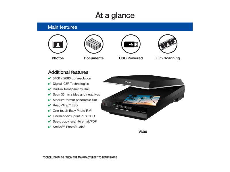 Hard Travel Case Replacement for Epson Workforce ES-50 ES-60W DS-70 DS-80 Portable Sheet-fed Document Scanner