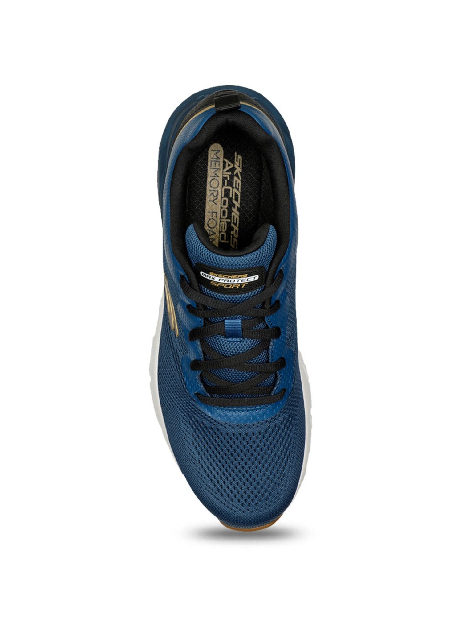 Skechers Men's MAX PROTECT SPORT - SAFEGUARD Teal Casual Sneakers