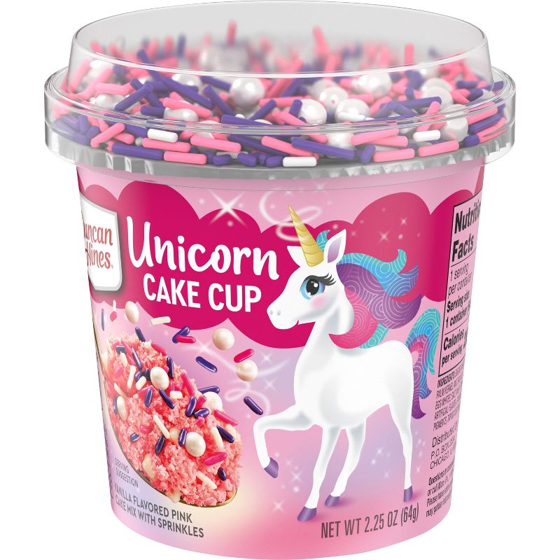 Duncan Hines Unicorn Cake Cup 12/2.4oz