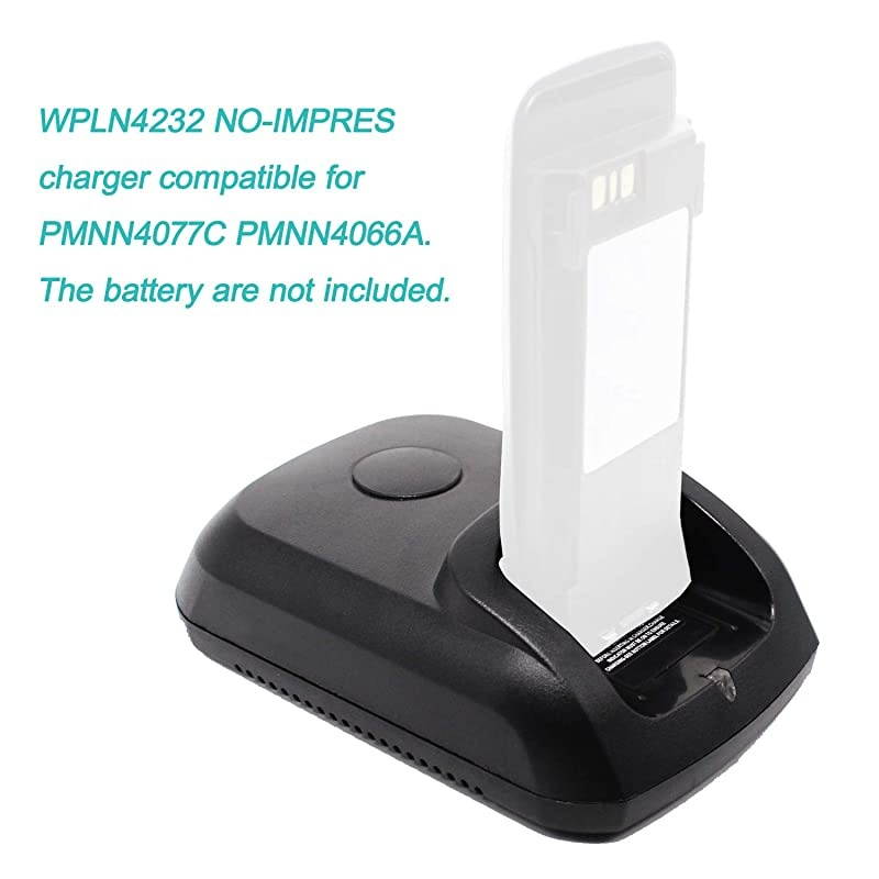 Rapid Charger Compatible for Motorola XPR3300 XPR6550 XPR7550 XPR6350 XPR7350 XPR6580 XPR7580 XPR7550e XPR7350e XPR3500e XPR3500 APX4000 DP3400 WPLN4226 PMPN4174 NOIMPRES
