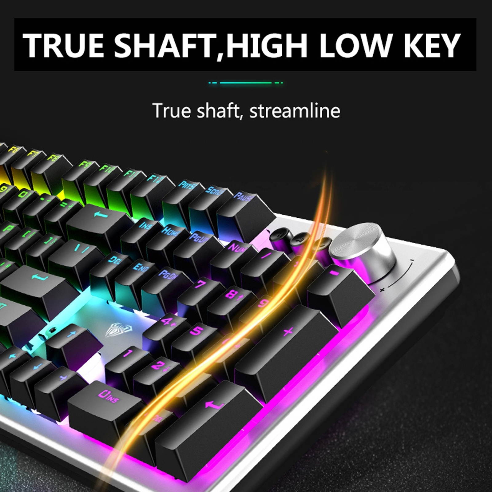 Mini i10 2.4G Air Mouse Wireless Keyboard with Touchpad Black