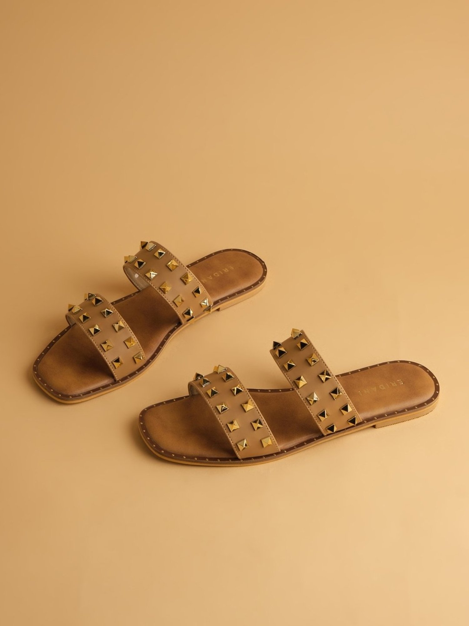 Eridani Women's Alba Beige Casual Sandals