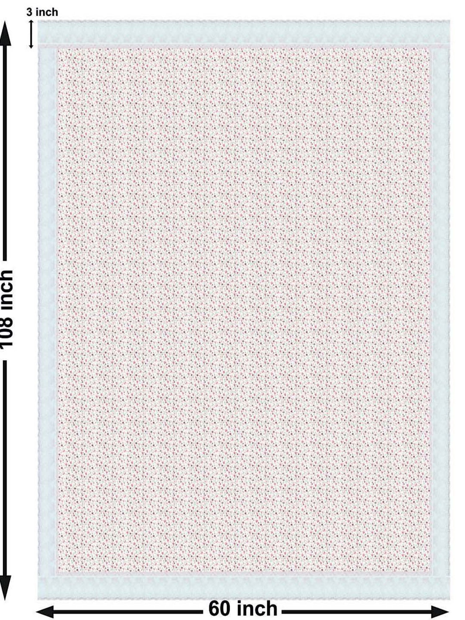 Bianca Classic Clear Multicolor Pvc 8-10 Seater Table Cloth