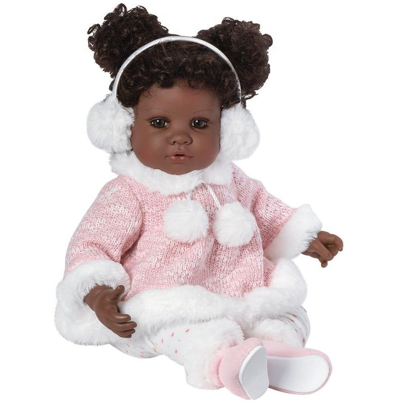 Adora Toddler Doll Winter Dream with Fur Trim Outfit, Faux Suede Boots and Fluffy Ear Muffs