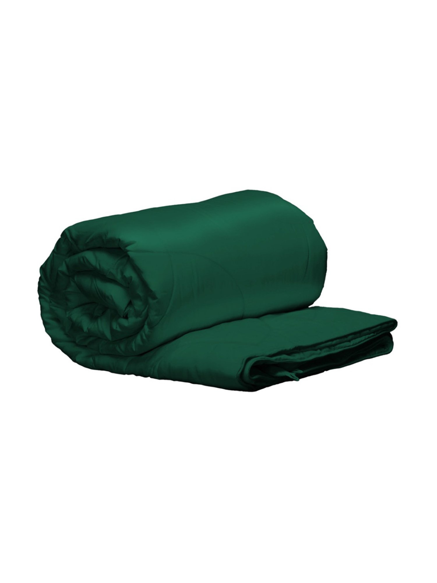 Stoa Paris Date Night Green Polyester 150 GSM Single-Sized Comforter - Set of 1