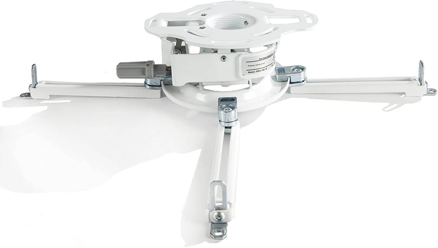 Peerless PRG-UNV-W Precision Gear Universal Projector Mount - White (Discontinued by Manufacturer)
