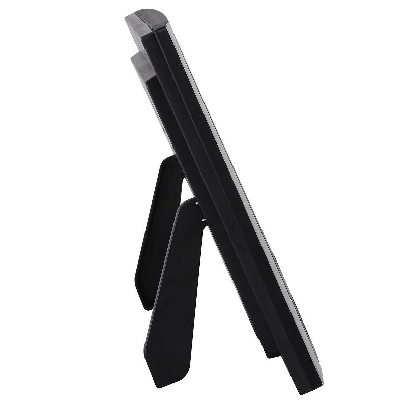 11.5" x 7.5" Executive Digital Clock Black/Gray - FirsTime