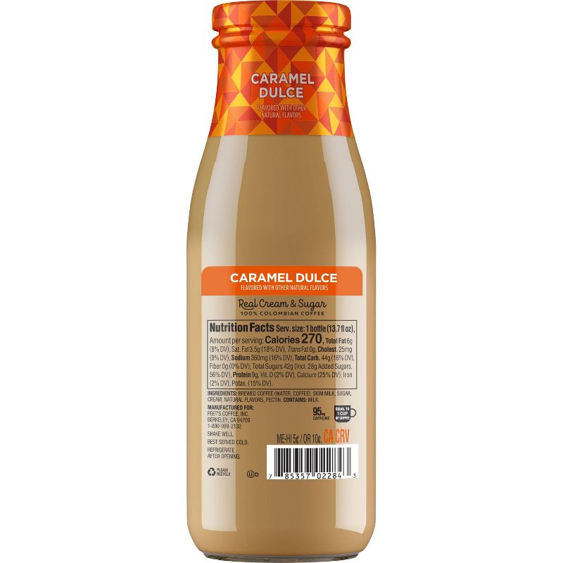 Peet's Coffee Iced Caramel Dulce - 13.7 fl oz Bottle