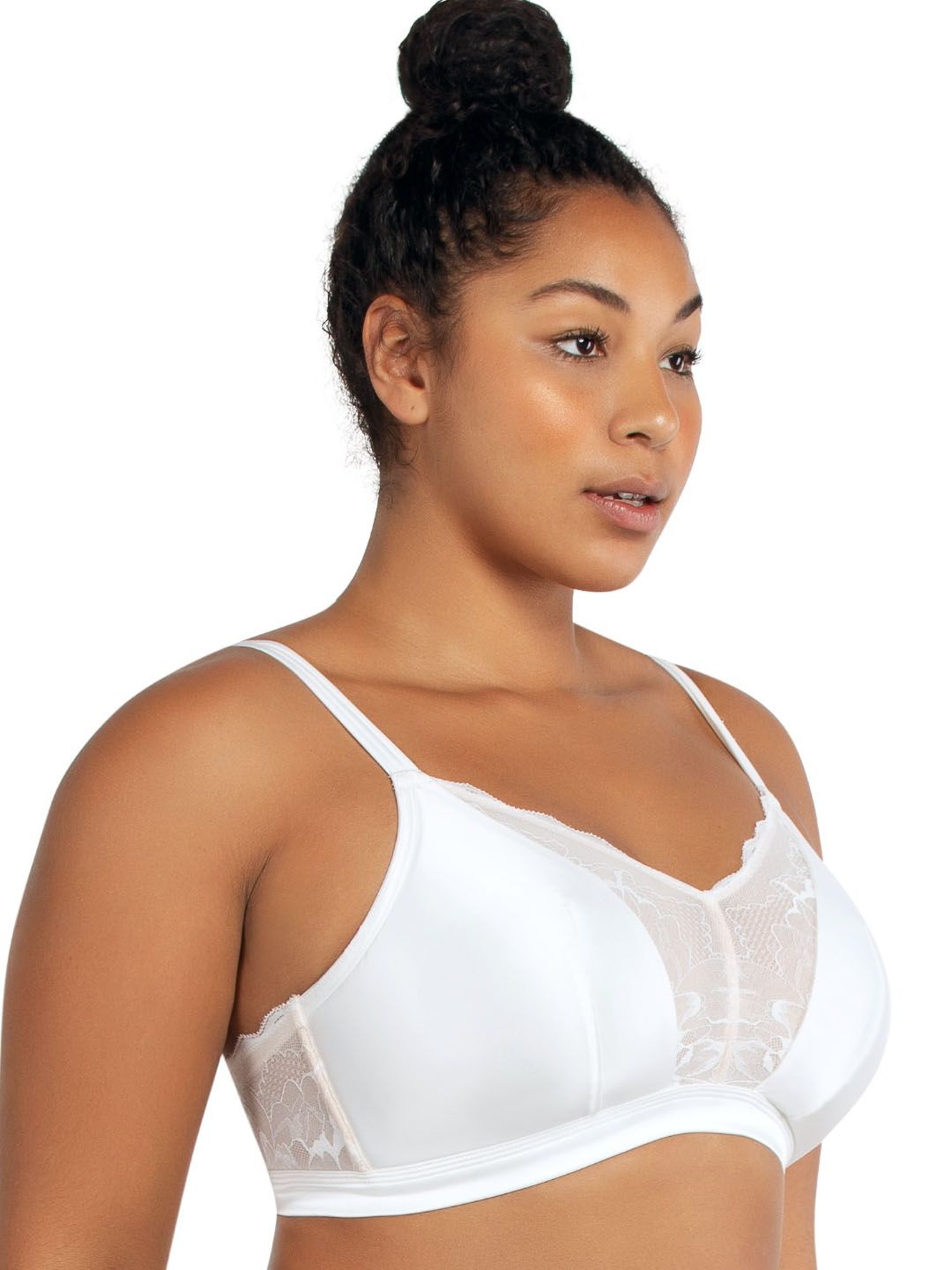 PARFAIT Pearl White Non Wired Padded Bralette