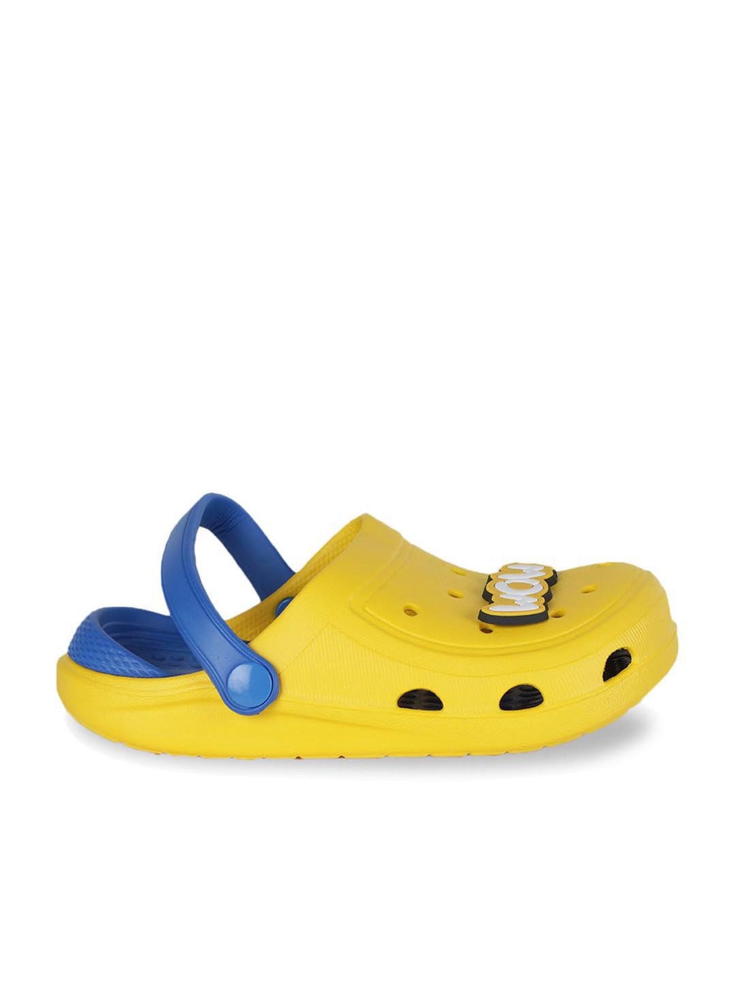 Passion Petals Kids Yellow Sling Back Clogs