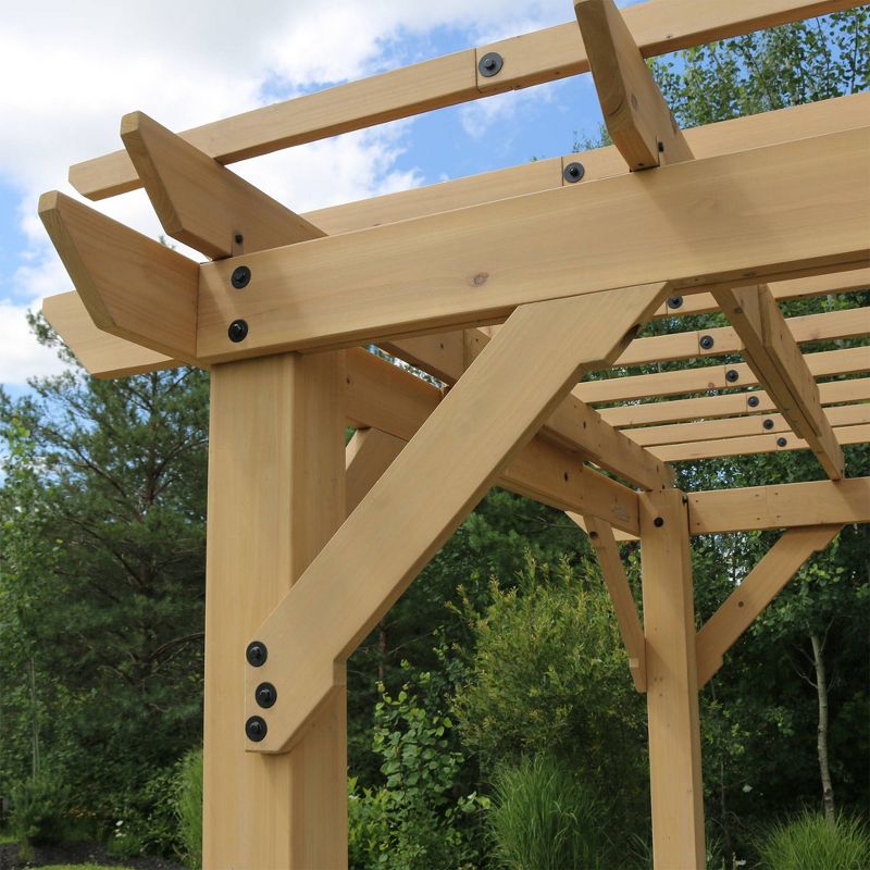 10'x12' Meridian Pergola - Yardistry