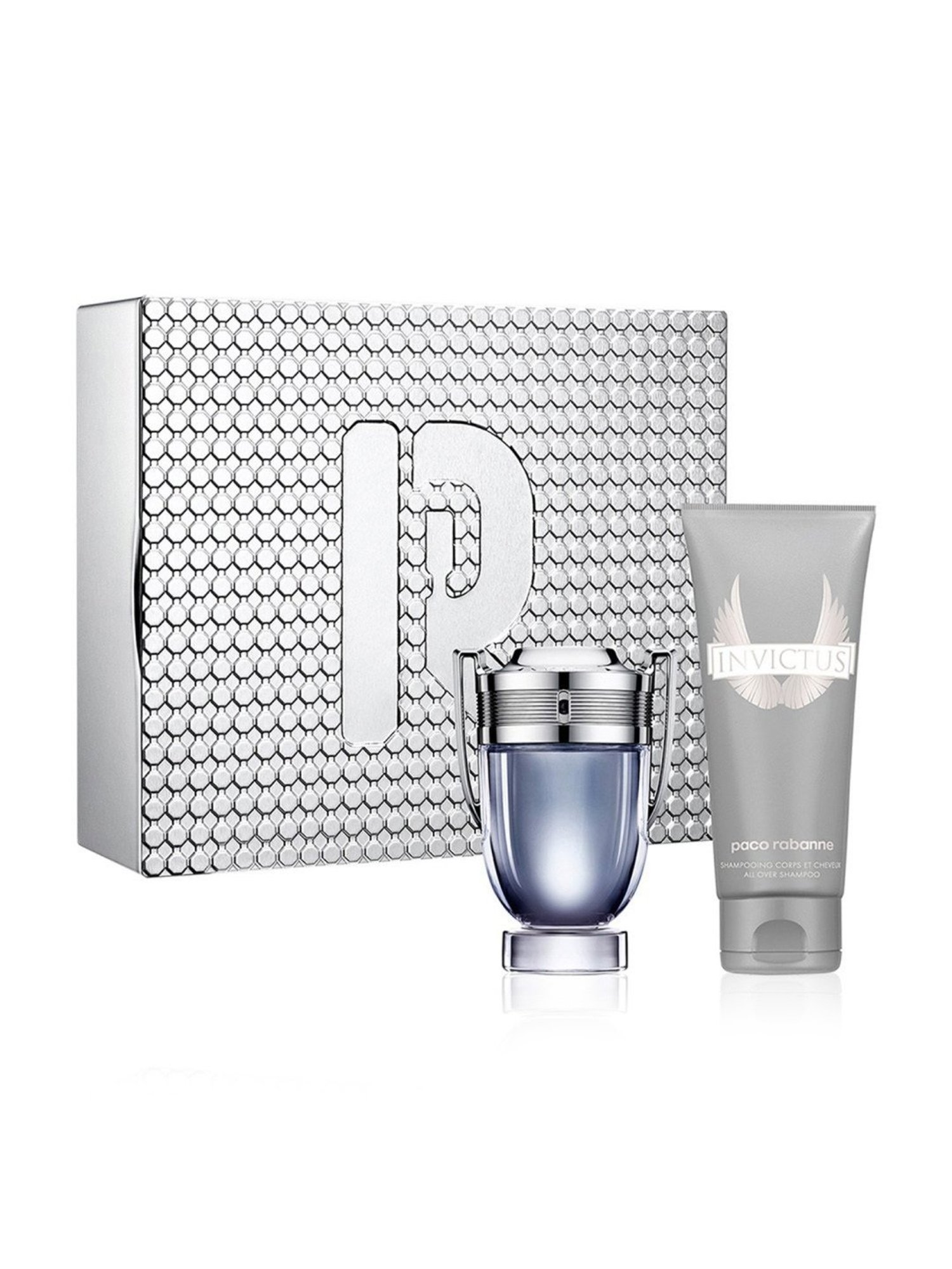 Rabanne Invictus Eau de Toilette & All Over Shampoo Combo