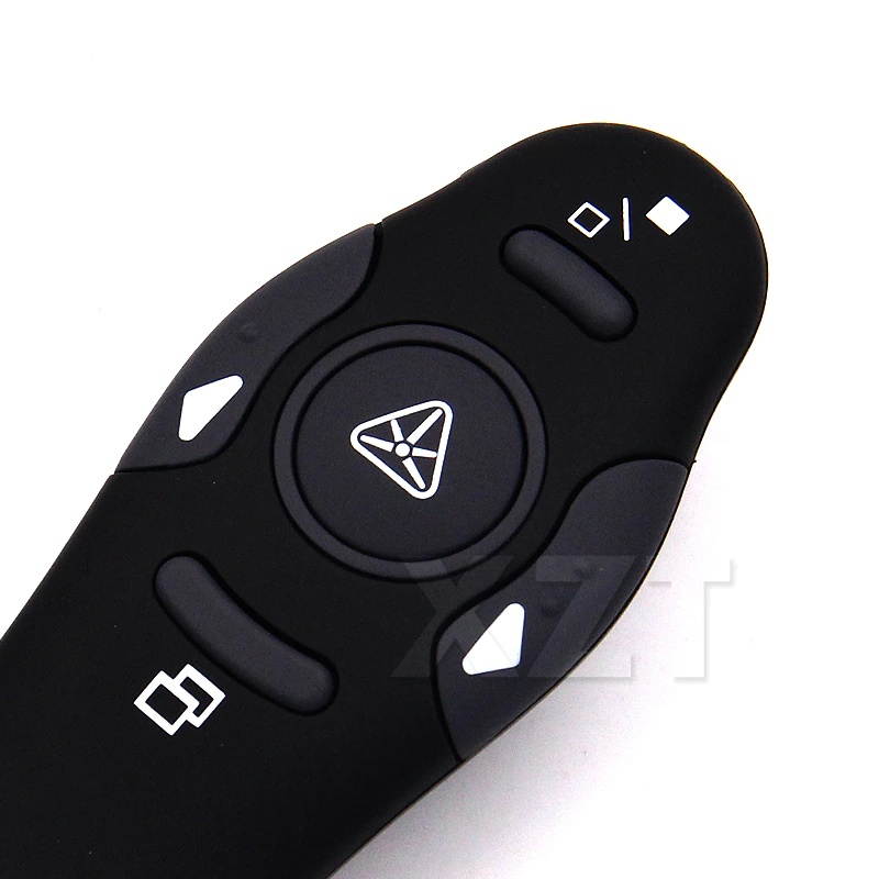 2.4GHz Wireless USB Powerpoint Presentation Remote Control Page PPT Flip Pen Pointer Clicker Presenter Red Light RF for Teacher