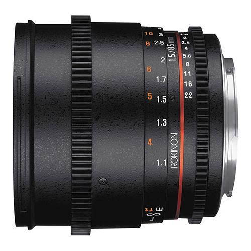 Rokinon 85mm T1.5 Full Frame Cine DS Lens for M4/3 Cameras