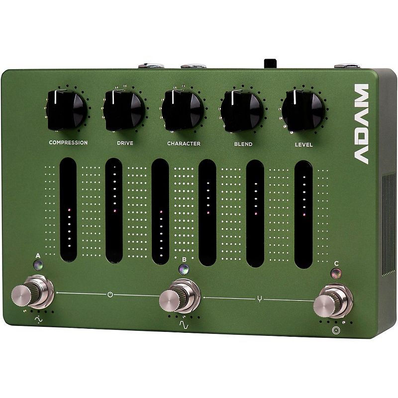 Darkglass Aggressively Distorting Advance Machine Bass Distortion Pedal Green