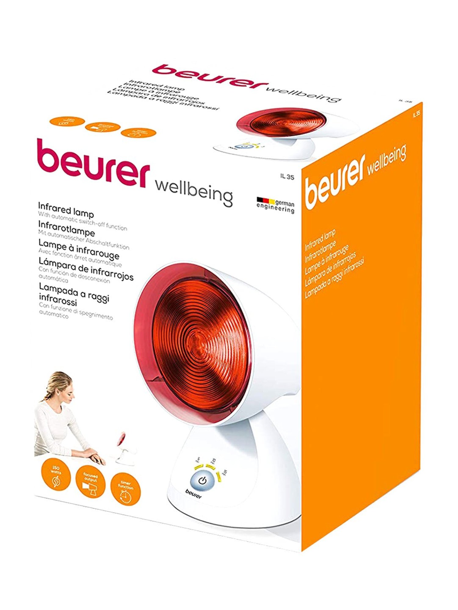 Beurer IL 35 Infrared Lamp