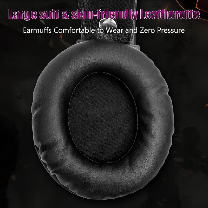 USB Game Headset 7.1 Channel Wired Headset With Mic & LED Noise Cancellation For Desktop Computer Games