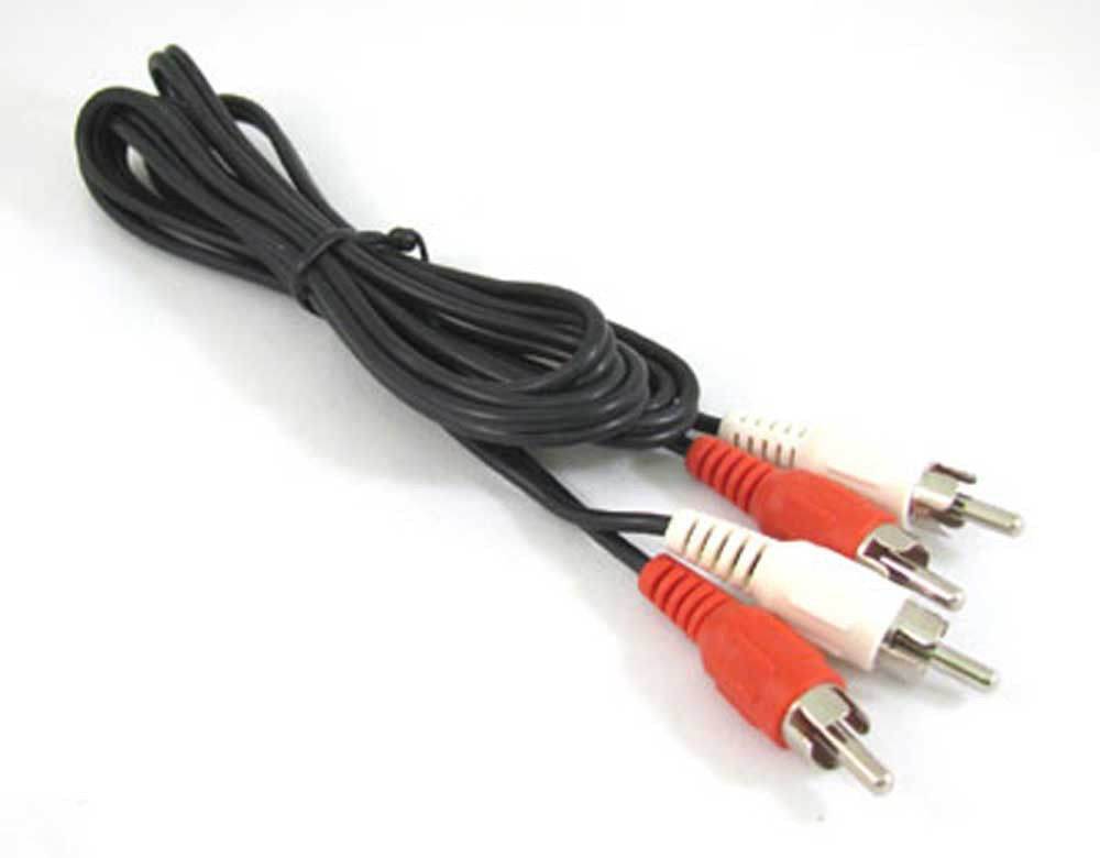 5 Ft 2 RCA New Audio Video AV Cable FOR HDTV DVD VCR