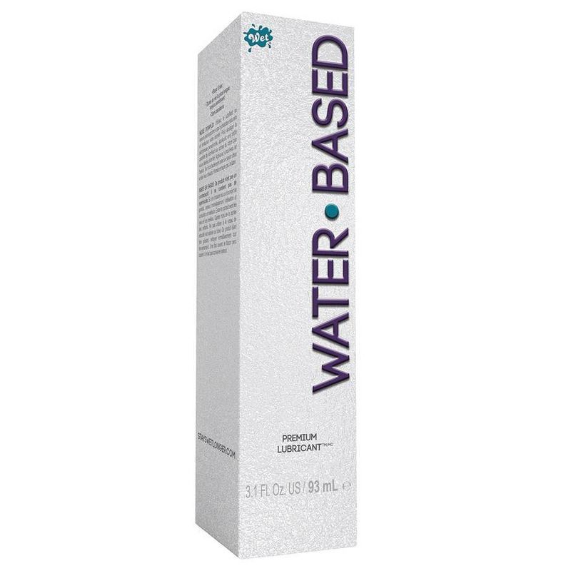 Wet Premium Water Based Liquid Lube - 3.1oz
