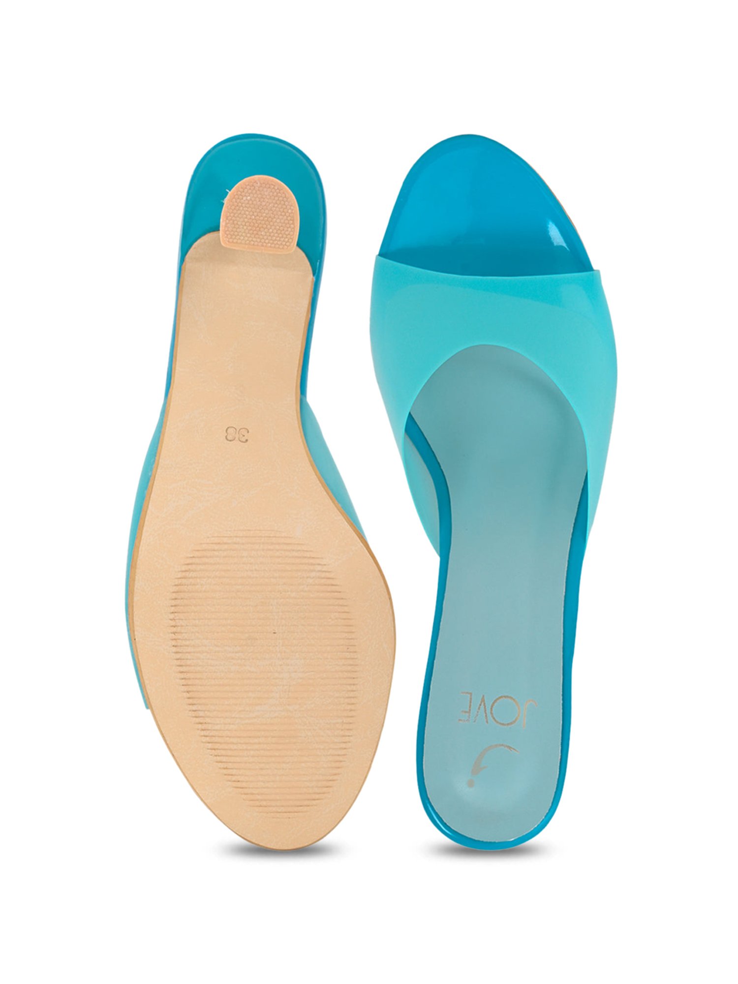 Jove Women's Aqua Casual Stilettos