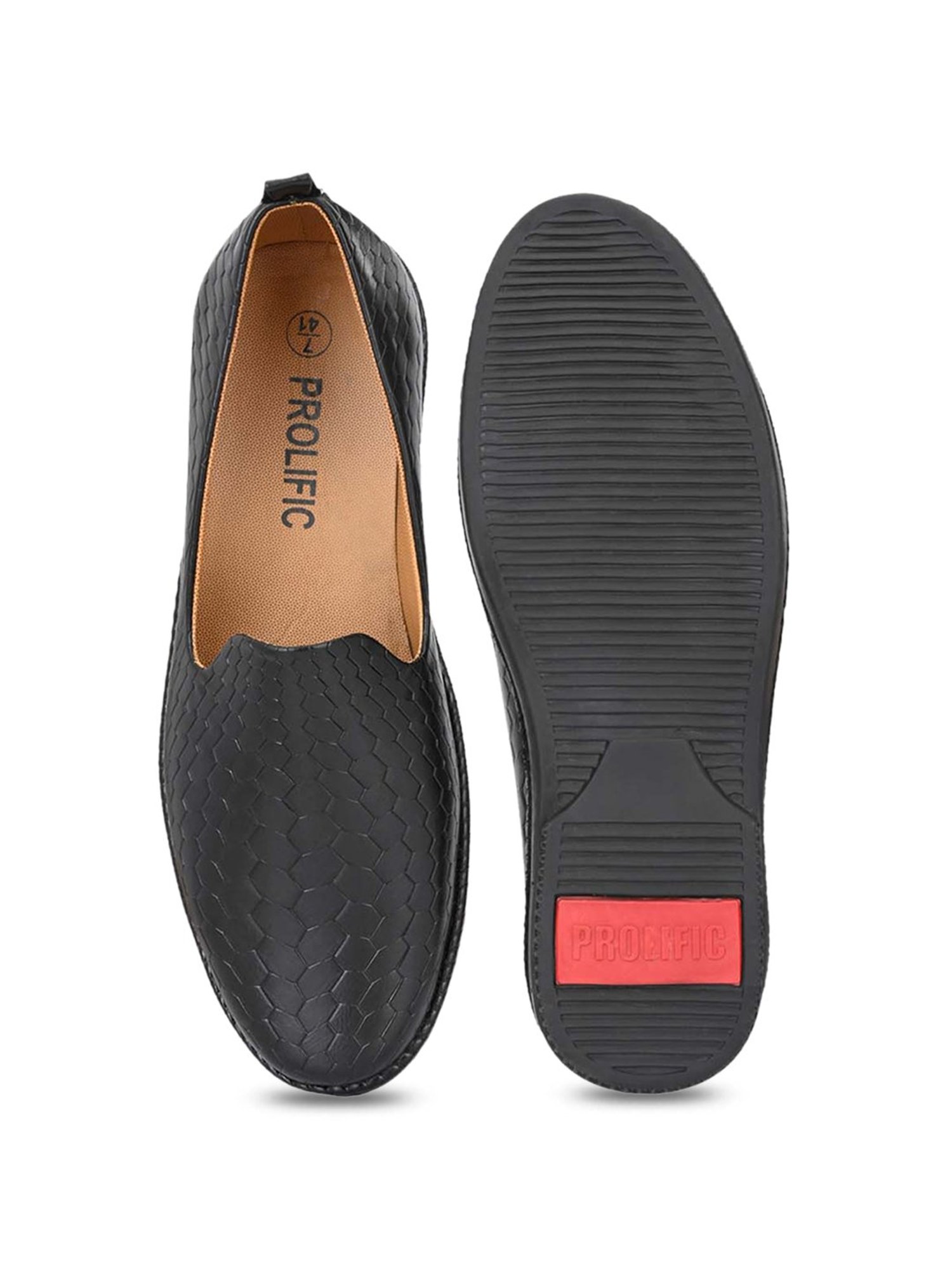 Prolific Men's Black Casual Loafers