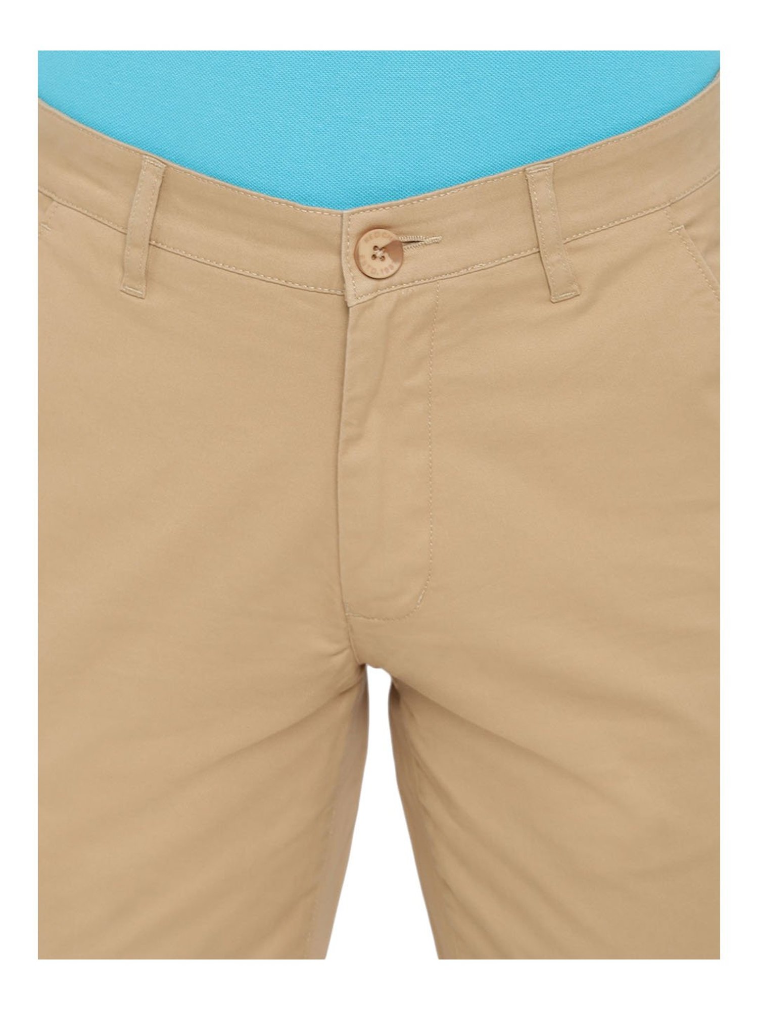 Red Chief Khaki Regular Fit Trousers