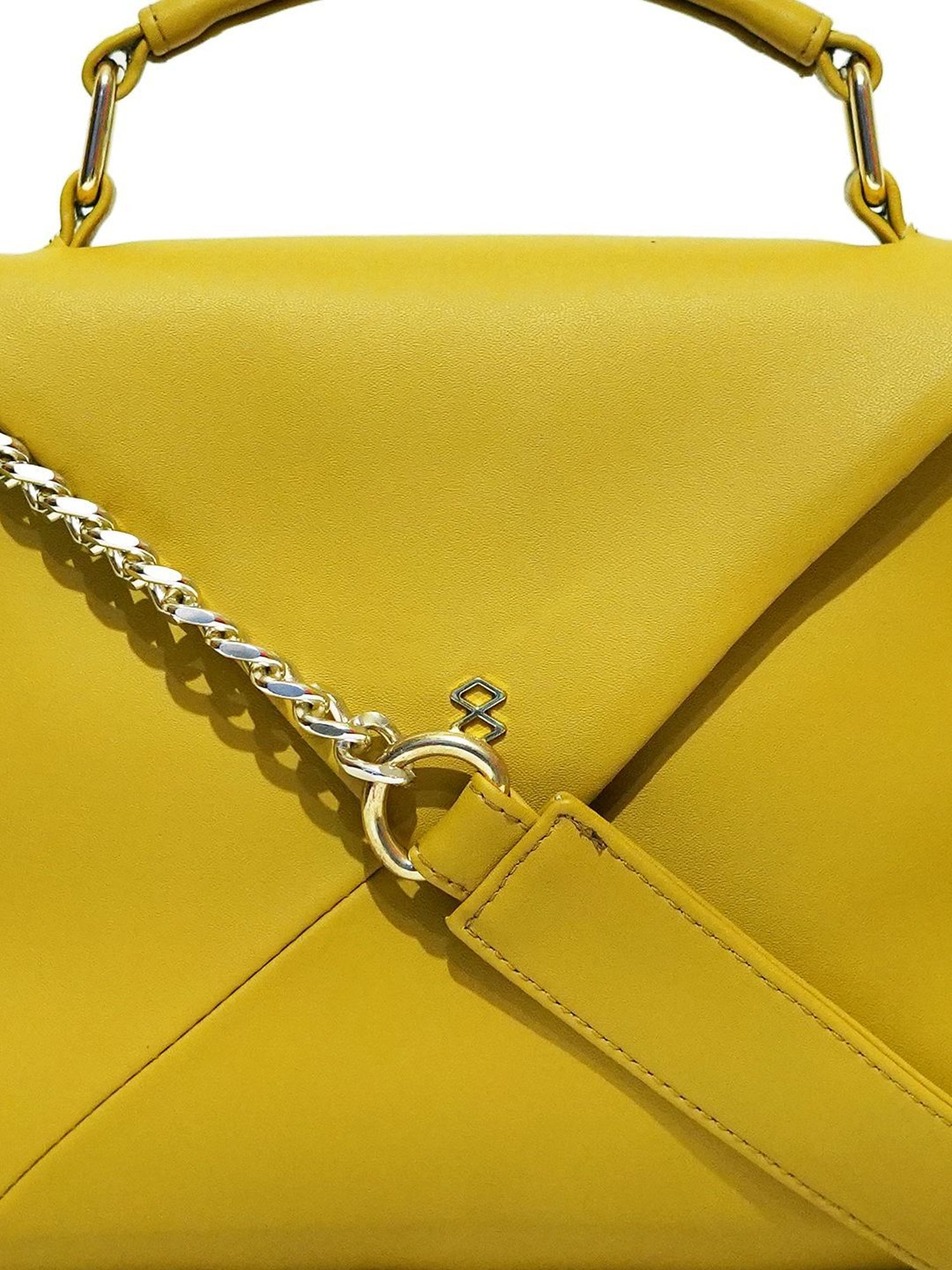 Horra Yellow Small Satchel Handbag