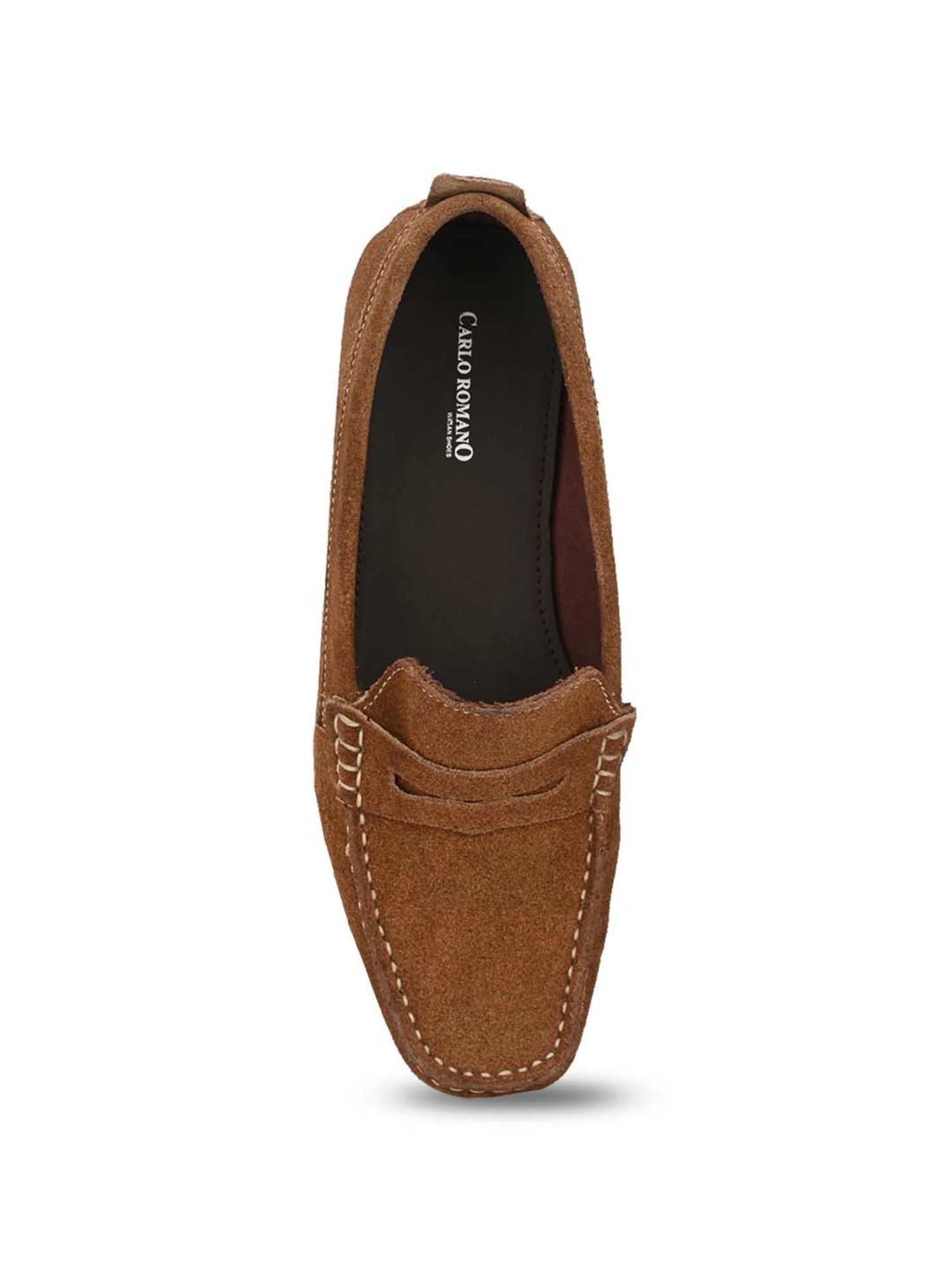 Carlo Romano Women's Tan Casual Loafers