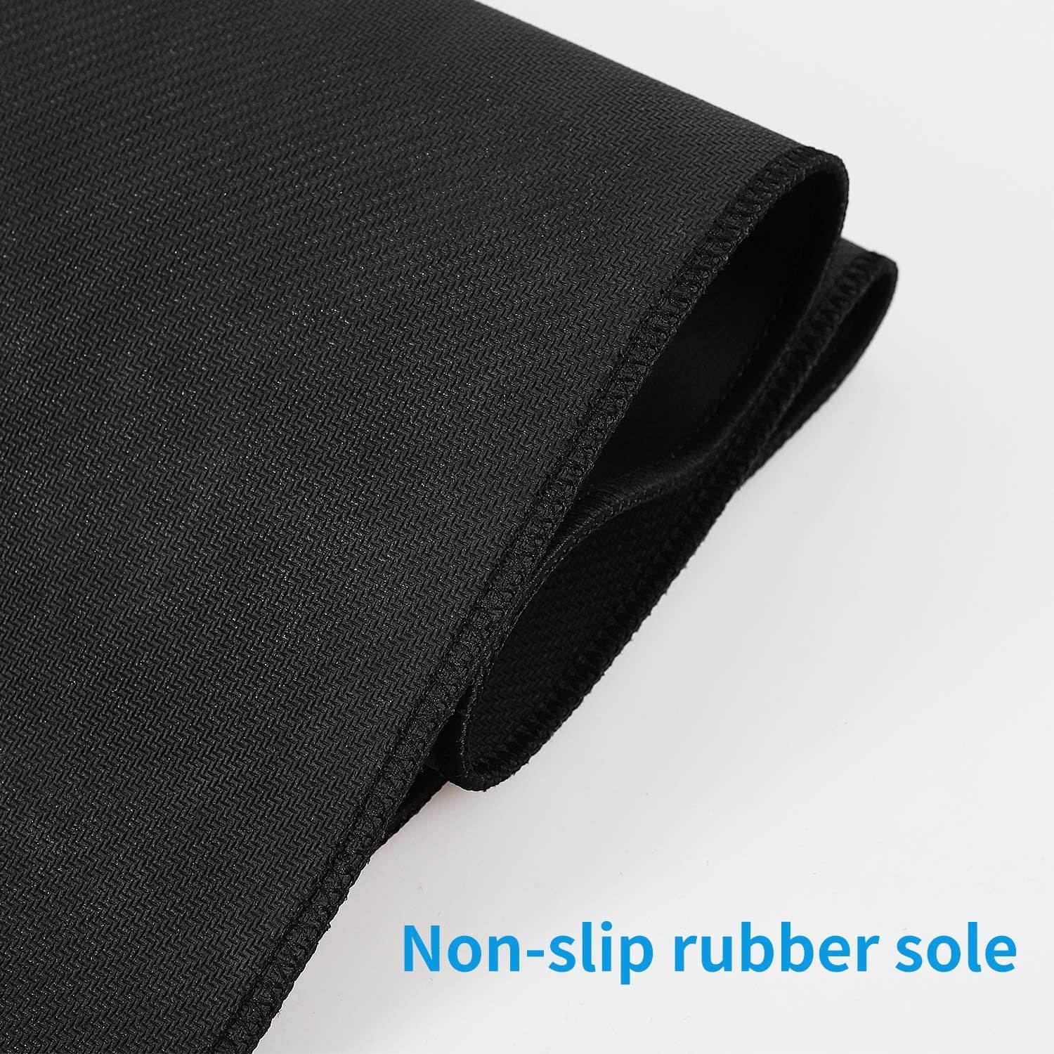 EFISH Large Gaming Mouse Map Padwith Non-Slip BaseWaterproof and Foldable PadExtended XXL Size35.4X15.75 InchesDesktop Pad Suitable for GamersSuitable for DesktopOffice and HomeBlack.