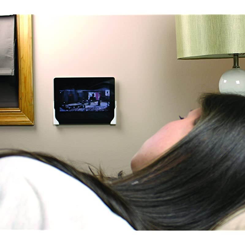 Koala Tablet Wall Mount Dock for iPad AirMiniPro Samsung Galaxy TabNote Nexus 710 and More Black Brackets Screwin Version