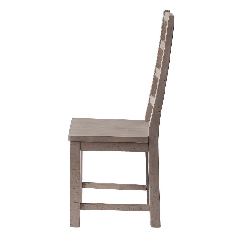 Set of 2 Auckland Side Chairs Weathered Gray - Steve Silver Co.