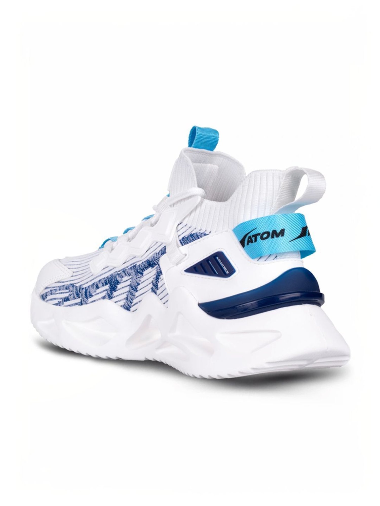 Atom Men's White Running Shoes