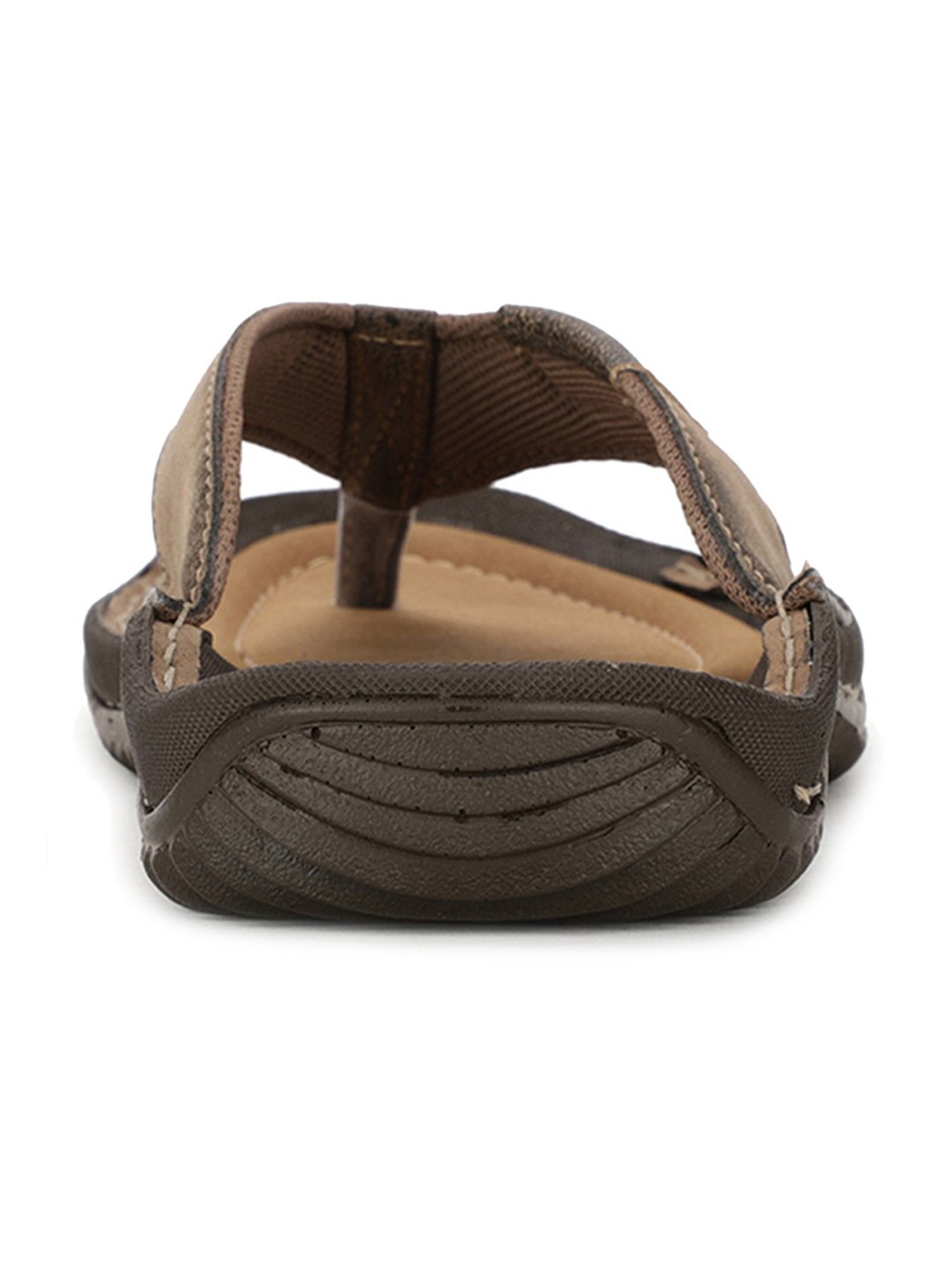 Weinbrenner by Bata Men's Beige Thong Sandals