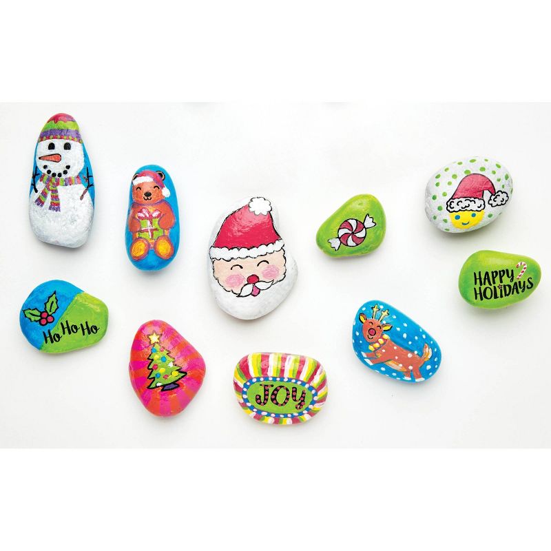 Creativity for Kids Holiday Hide & Seek Rock Painting Kit