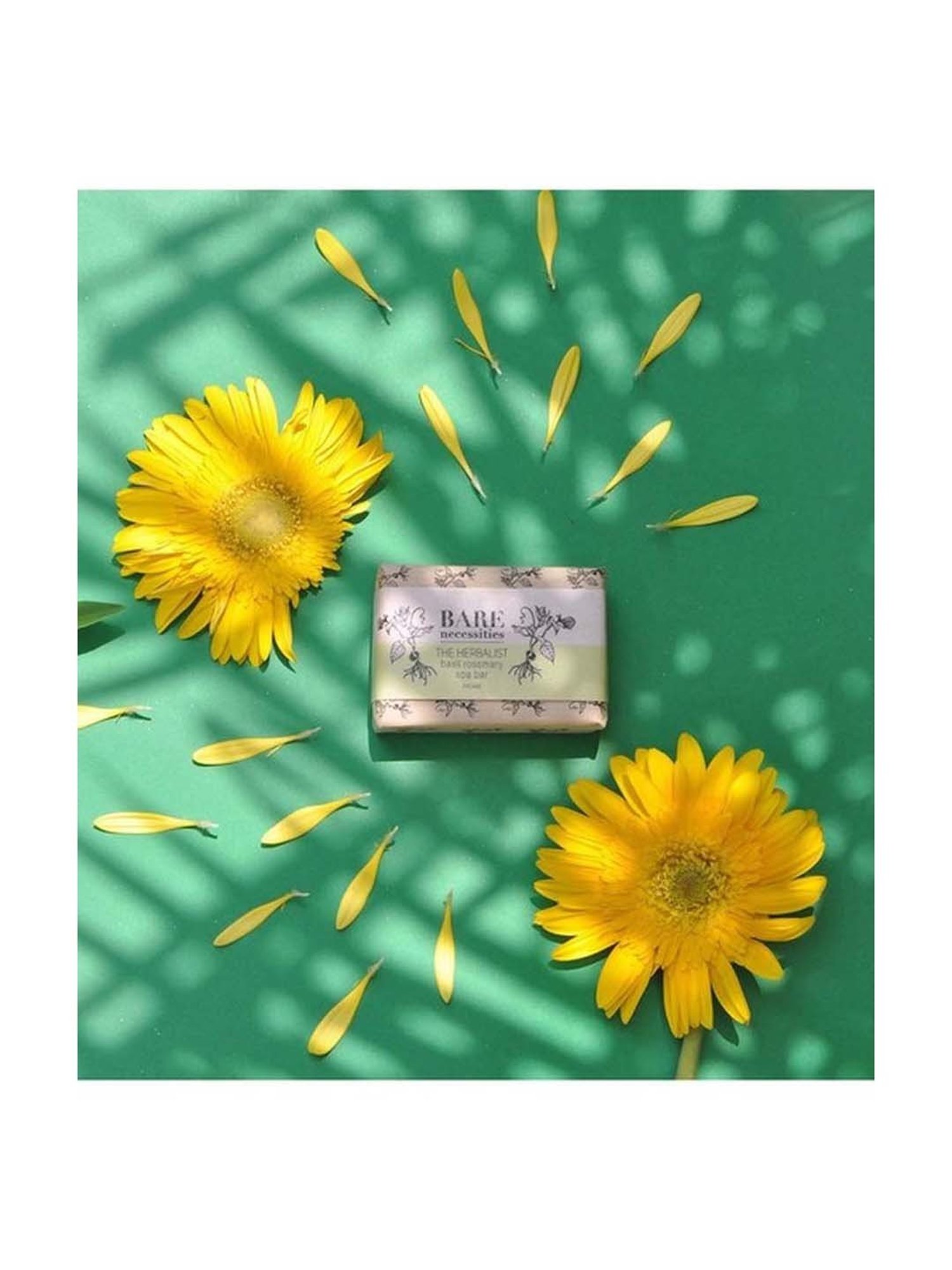 Bare Necessities Basil Rosemary Spa Bar - The Herbalist - 75 gm