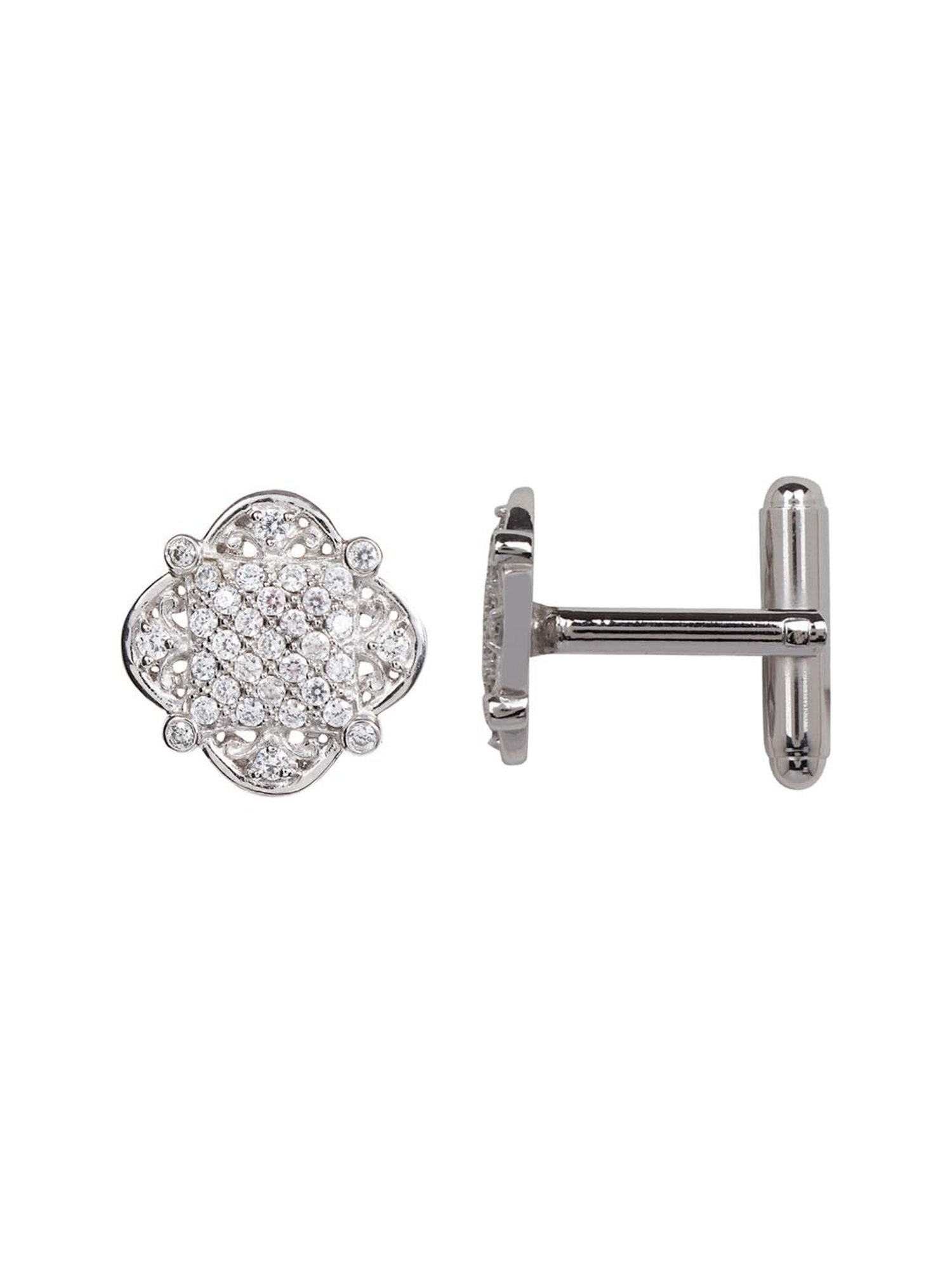 The Real Effect London 800 Silver Cufflinks for Men