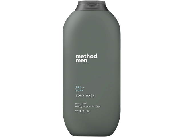 Method MTH01861 Mens Body Wash, 18 oz, Sea and Surf, 6/Carton