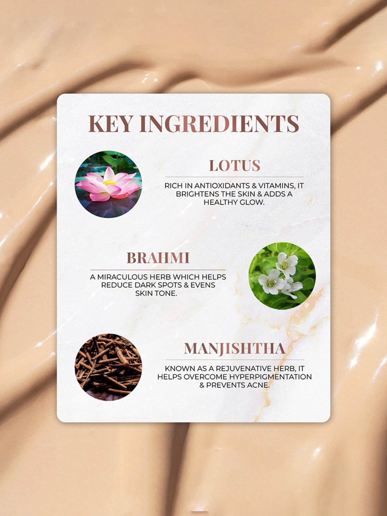 JUST HERBS Hydrating Skin Tint SPF 15+ 1 Ivory - 20 ml